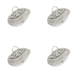4 Pieces Round Tea Strainer for Spout Stainless Steel Kettle Spout Filter - Insert in the 1.4" Diameter Teapot Spout