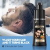Black 5-Minute Mixing Beard Grooming Kit - Grey Reducing, 4-in-1