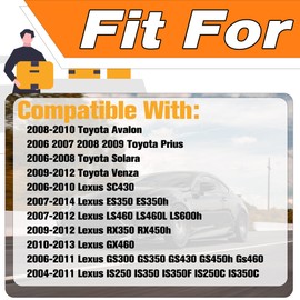 Xenon HID Headlight Ballast Control Unit with Igniter and D2S Bulb Compatible for Lexus IS250,RX350,GS350,ES350,GS300,GS350.for Toyota Prius,Solara,Venza.Replaces# KDLT003,DDLT003,85967-5202.