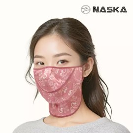 Nascar 마스크 방한 멀티스카프 골프 uv차단 자외선차단 기모 햇빛가리개 보온 겨울 햇빛차단 [나스카 자외선 방한마스크(silvix) - 패턴 보라] Mask Winter Multi-Scarf Golf UV Protection Sunblock Fleece Sunshade Warmth Winter Sun Protection [Naska UV Winter Mask (silvix) - Pattern Purple]