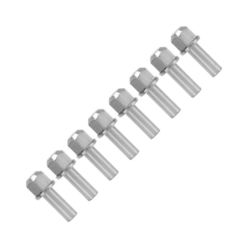 8 Pcs RC Wheel Hub Extension Nut Stainless Steel High