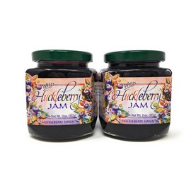 Wild Montana Huckleberry Jams and Preserves (2 Pack of Jam)