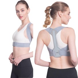 ZOOMIMI Back Support Corrector Clavicle Spine Shoulder Support Belt Back Anti Humpback Corrector for Men and Women