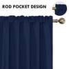 DWCN Short Curtains for Bathroom Windows 36 inches Length 2