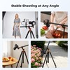K&F CONCEPT 32" Horizontal Tripod Extension Arm, Aluminum Alloy 2-Section