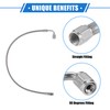 X AUTOHAUX AN3 Car Turbo Oil Feed Line 90° to