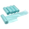 4 GALLON Bathroom Trash Bags, 5 Rolls/100 Counts Small HANDLES