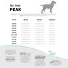 Huskimo Peak Dog Waterproof Raincoat, Fjord Blue, 46cm