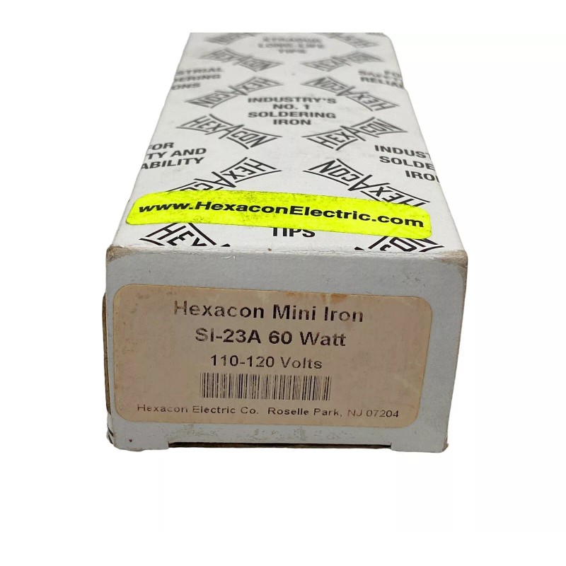 Hexacon ☀️Hexacon SI-23A 60W Mini Soldering Iron, 1075° F Idle,