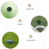 Totority 2pcs Golfing Practical Green Hole Cup Cover Durable Golf