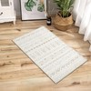 RYB HOME Machine Washable 2x3 Jacquard Door Rug, Non Slip