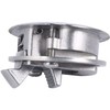 Amarine Made 2" Flush Pull Slam Latch Stainless Steel Round