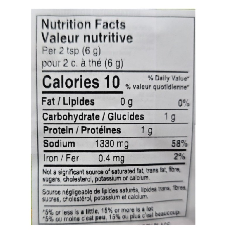 Mama Sita's Tinola Ginger Soup Base Mix, 0.88oz (25g) 4