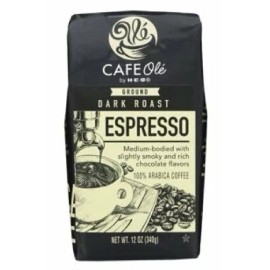 H-E-B H‑E‑B Cafe Ole Espresso Dark Roast Ground Coffee 12 oz (X 3 Pks)