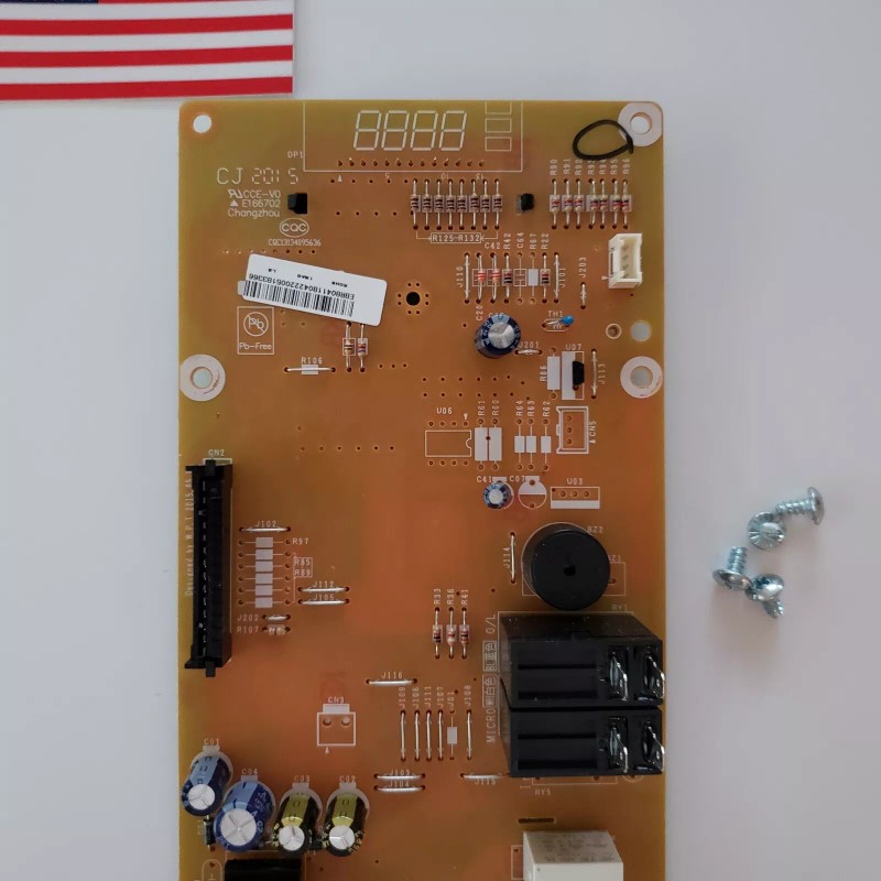 GE WB27X29801 New GE Microwave Control Board White LED Genuine