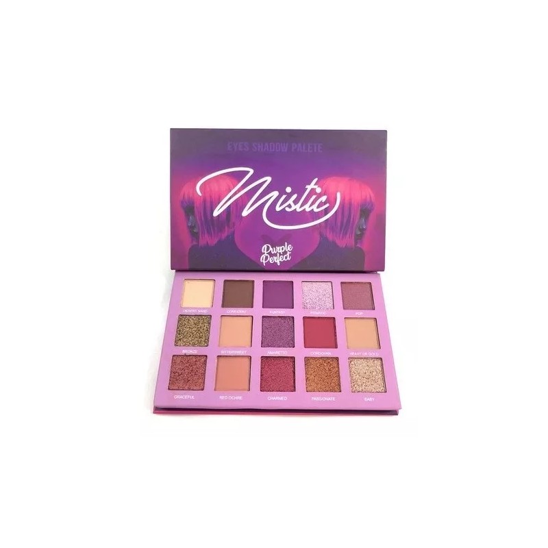 Purple Perfect Paleta De 15 Sombras Mistic Purple Perfect