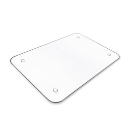 Pagnanno. Chopping Board-Catering Cutting Set-Kitchen Board-Glass Worktop Savers-Sink Chopping Board-Large-Worktop Protectors Heat Resistant Clear Design (Design 11, 16 x 12 inches (Pack of 1))