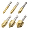 CENPEK Countersink Drill Set - 7 Pieces Countersink Drill Bit
