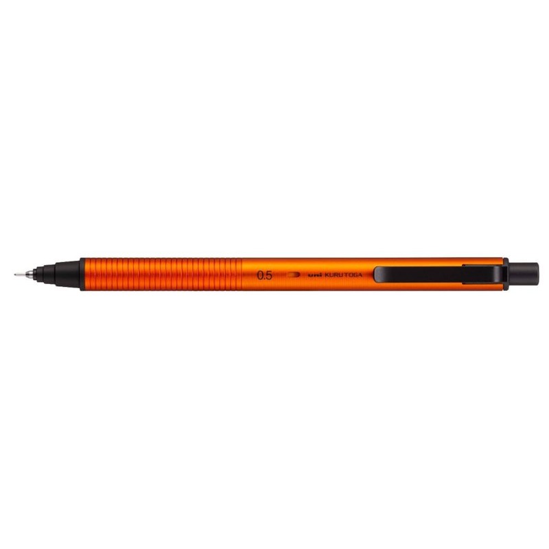 [Mechanical Pencil] Kurutoga Metal 0.02 inch (0.5 mm) Sunrise Orange