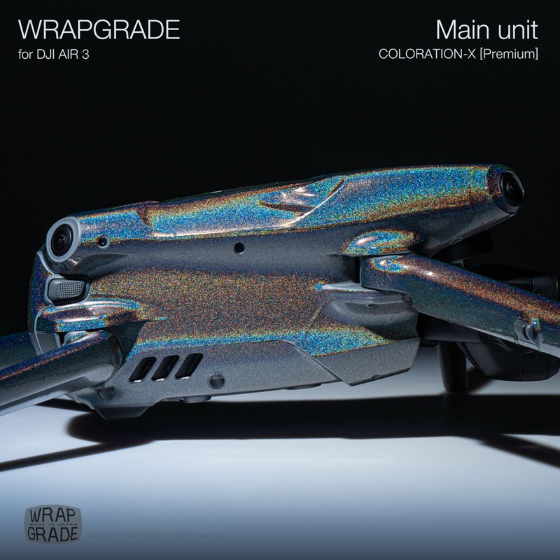 WRAPGRADE Skin Stickers Compatible with DJI Air 3 | Full