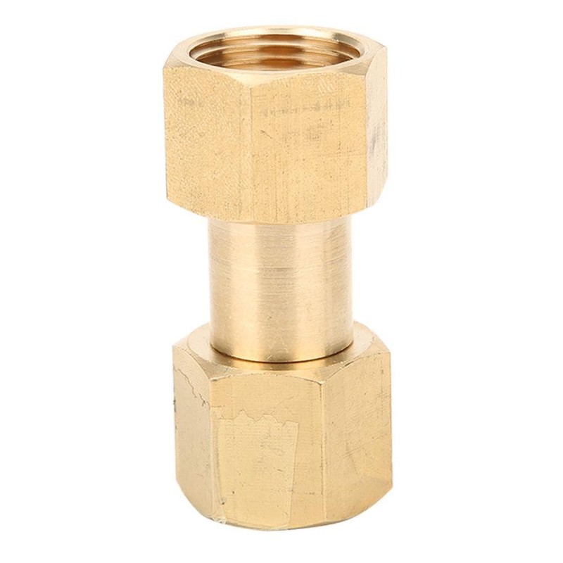 Brass Cylinder Adaptors, Thread CGA580 to CGA320 CO2 Cylinder Inlet