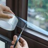 Transparent Window Weather Sealing Tape，Weather Stripping Residue-Free Clear Window Insulation