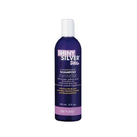 Shiny Silver Shampoo, especializado para cabellos rubios, amarillos, y platinados USO DIARIO 12oz                                                     