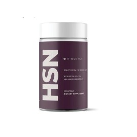 It Works! Hair Skin Nails Biotin Keratin Newest Bottle Design 60 Capsules