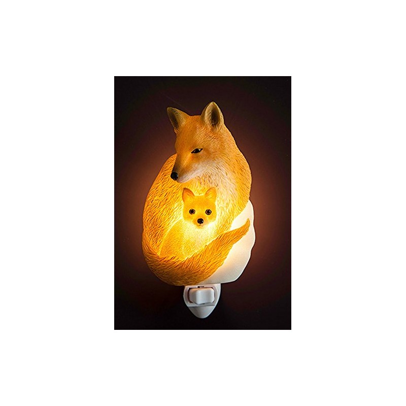Ibis & Orchid Fox & Kit Night Light #50211
