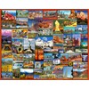 White Mountain Puzzles Best Places in America - 1000 Piece