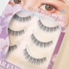 CLEAREYELASH False Eyelashes Natural 3D Matsuke Formula 3 Pairs (S02