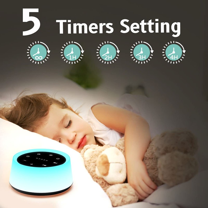 ColorsNoise Sound Machine and White Noise Machine with 30 Soothing