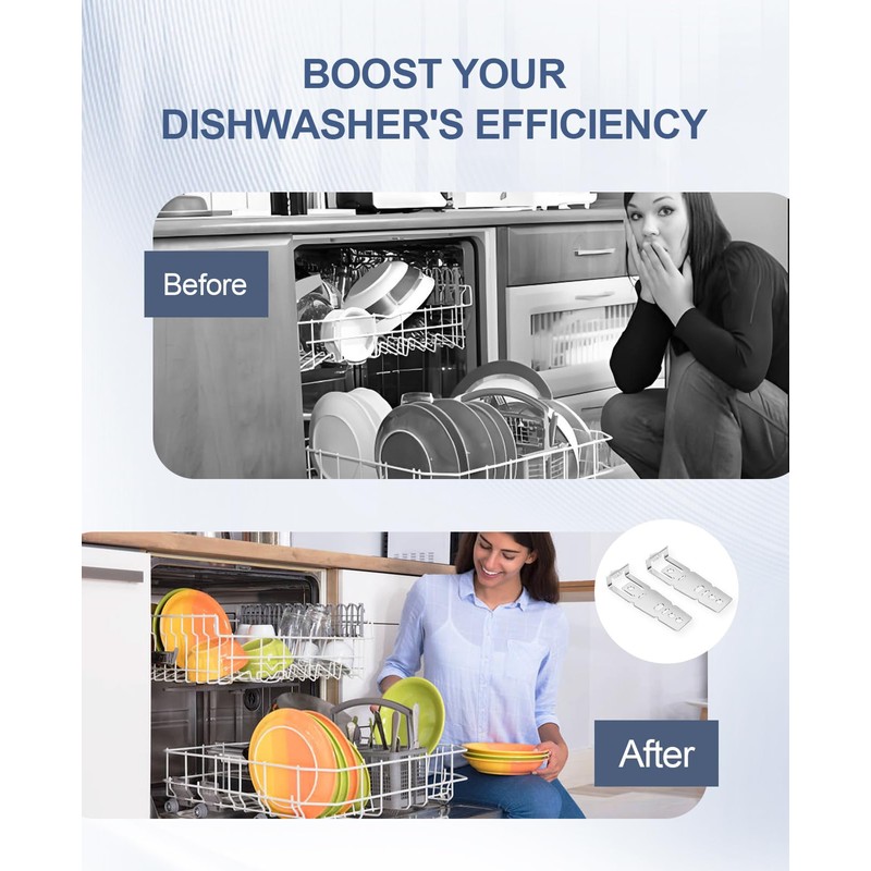 Dishwasher Mounting Bracket Compatiable with GE Series Dishwasher, WD01X27759 Undercounter