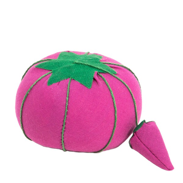Dritz S101 Tomato Pin Cushion Notion, Lime, Pink, Purple, 2-3/4" (69 mm)