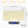 Ultra-Slim Bluetooth Rechargeable Keyboard for vivo Y55 5G and All