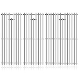 Criditpid Grill Grates for Charbroil Performance 4 Burner 463365021 463351021 463350722 463354021 463366022 463365522 463352521, 17" Cooking Grates for Charbroil Grill Parts G426-0004-W1 G426-0005-W1