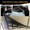 Expandable Black Car Ceiling Cargo Net – 28"x20" Double-Layer Mesh