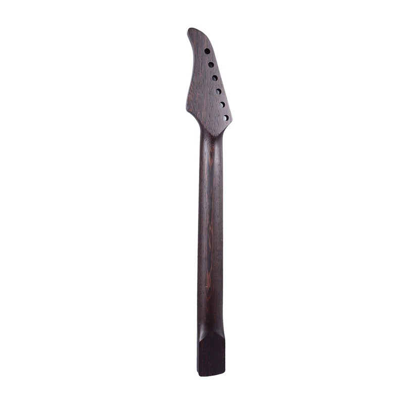 22 Frets Neck Replacement Wenge Wood Material Guitar Fingerboard Neck