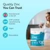 Nutravita Zinc Tablets, 25 mg - 400 Vegan Tablets -
