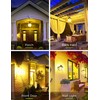 LOHAS Dusk to Dawn Bug Light Bulb Outdoor, A19 Yellow