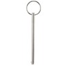 2 Pack Long Quick Release Pin, Diameter 1/4"(6.3mm), Overall Length
