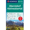 KOMPASS Wanderkarte 03 Oberstdorf, Kleinwalsertal 1:25.000: 3in1 Wanderkarte mit Aktiv