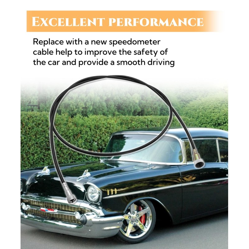 7641443183 Transmission Speedometer Cable Fits for 55 56 57 Chevy