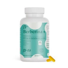 B-FIT Berberina HCL - Berberis Aristata con Melón Amargo y Canela | 60 Cápsulas, 500mg por Porción, Suplemento Alimenticio