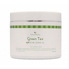 Green Tea Massage Cream 450g [huttomassa-zi] Foot Æ Cream