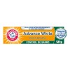 A-Arm & Hammer Pasta Dental Advance White 121 g. Control