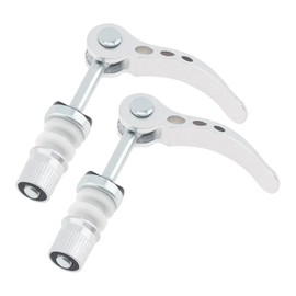 Smgda 2pcs M6x56 Bike Seat Post Quick Release Pin Bike Seat Clamp Cycling Replacement Saddle Part Bicycle Alloy Seatpost for Folding Bicycle Mountain Bike