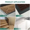 uxcell Floor Edging Trim Strip Self Adhesive, Carpet to Tile