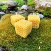 Honeycomb Cube Candle / 100% All Natural Beeswax/Handmade in USA/Bees