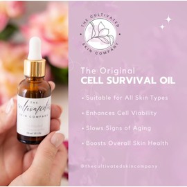 The Cultivated Skin Company The Original Cell Survival Oil